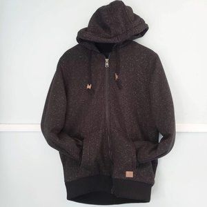 Buffalo David Bitton Sherpa Hoodie Shirt Jacket